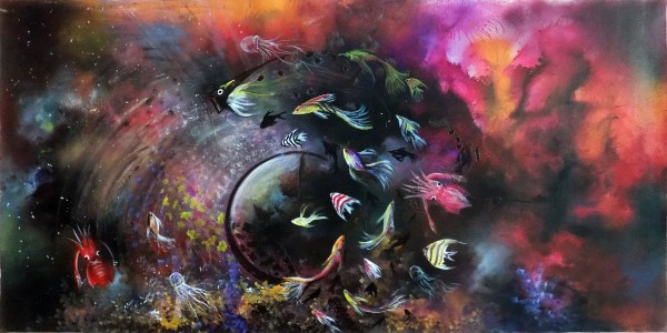 THE DANCE IN OCEAN THE CIRCLE OF LIFE by ASP ARTS